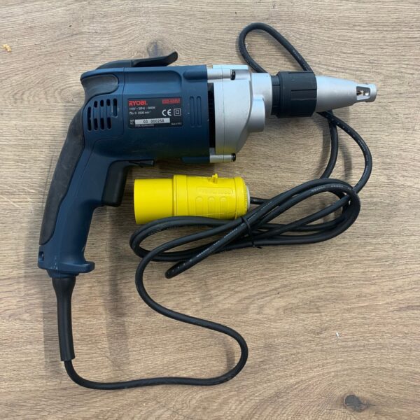 Ryobi ESD-6025V 110V Drywall Screwdriver Screw Gun With Case Used