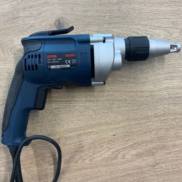 Ryobi ESD-6025V 110V Drywall Screwdriver Screw Gun With Case Used