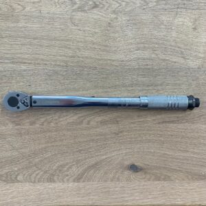 Siegen 1/2in Drive Torque Wrench Ratchet Adjustable Nm lb-ft Used