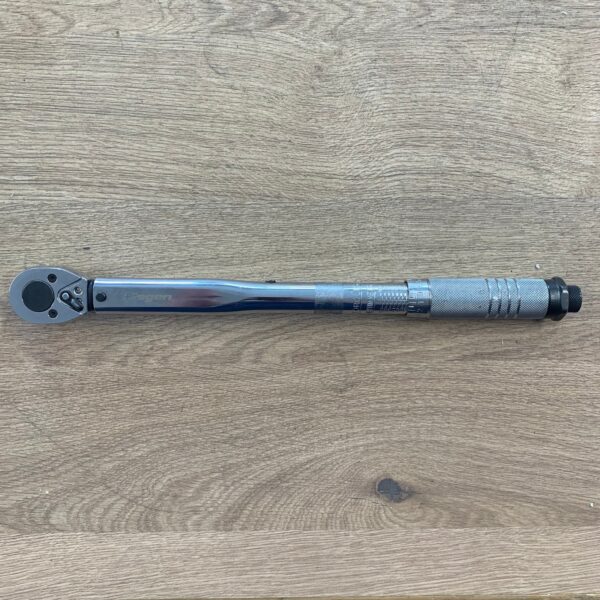 Siegen 1/2in Drive Torque Wrench Ratchet Adjustable Nm lb-ft Used