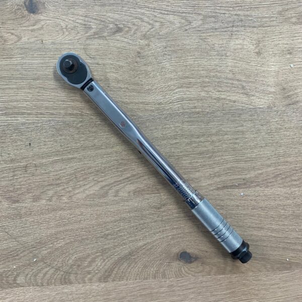 Siegen 1/2in Drive Torque Wrench Ratchet Adjustable Nm lb-ft Used