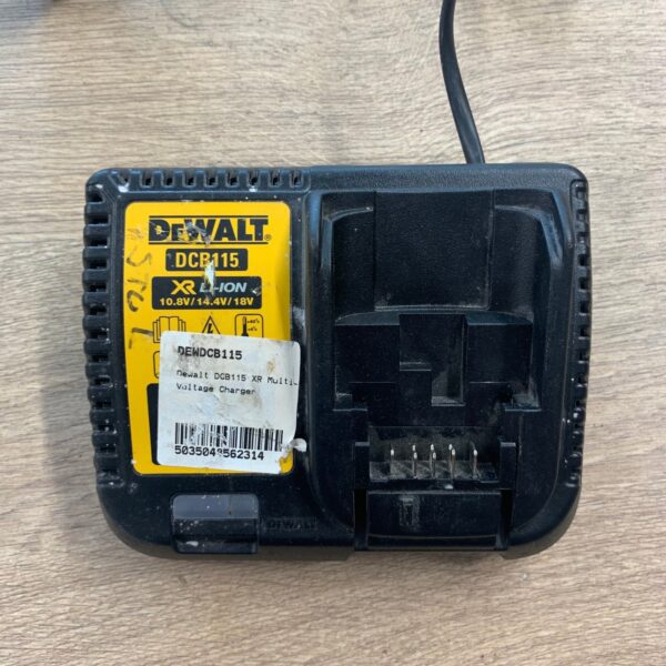 DeWalt DCB115 XR 10.8V 14.4V 18V Li-Ion Battery Charger Used