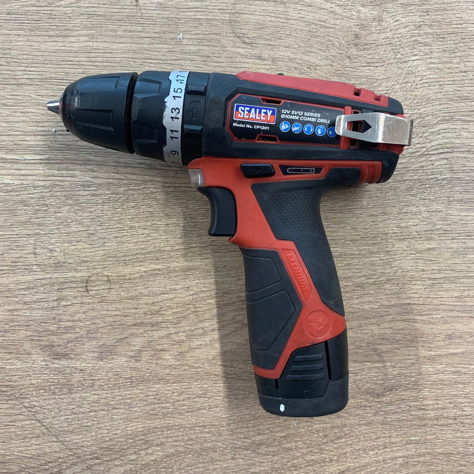 Sealey CP1201 12V SV12 Series 10mm Combi Drill Body Only Used Cordless - Image 1