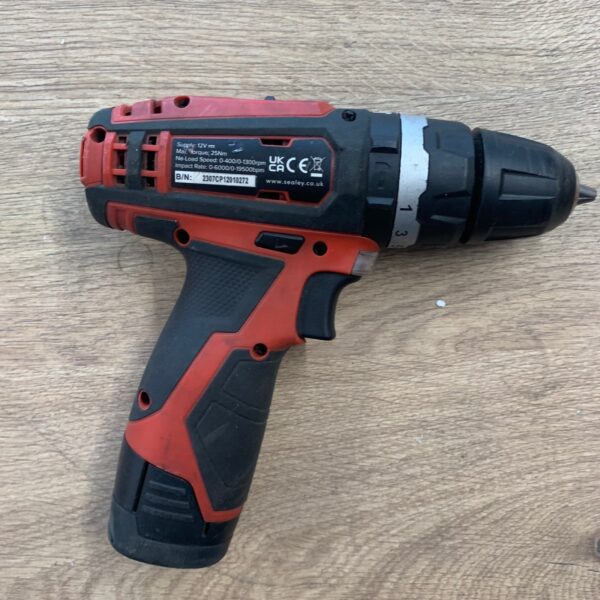 Sealey CP1201 12V SV12 Series 10mm Combi Drill Body Only Used Cordless