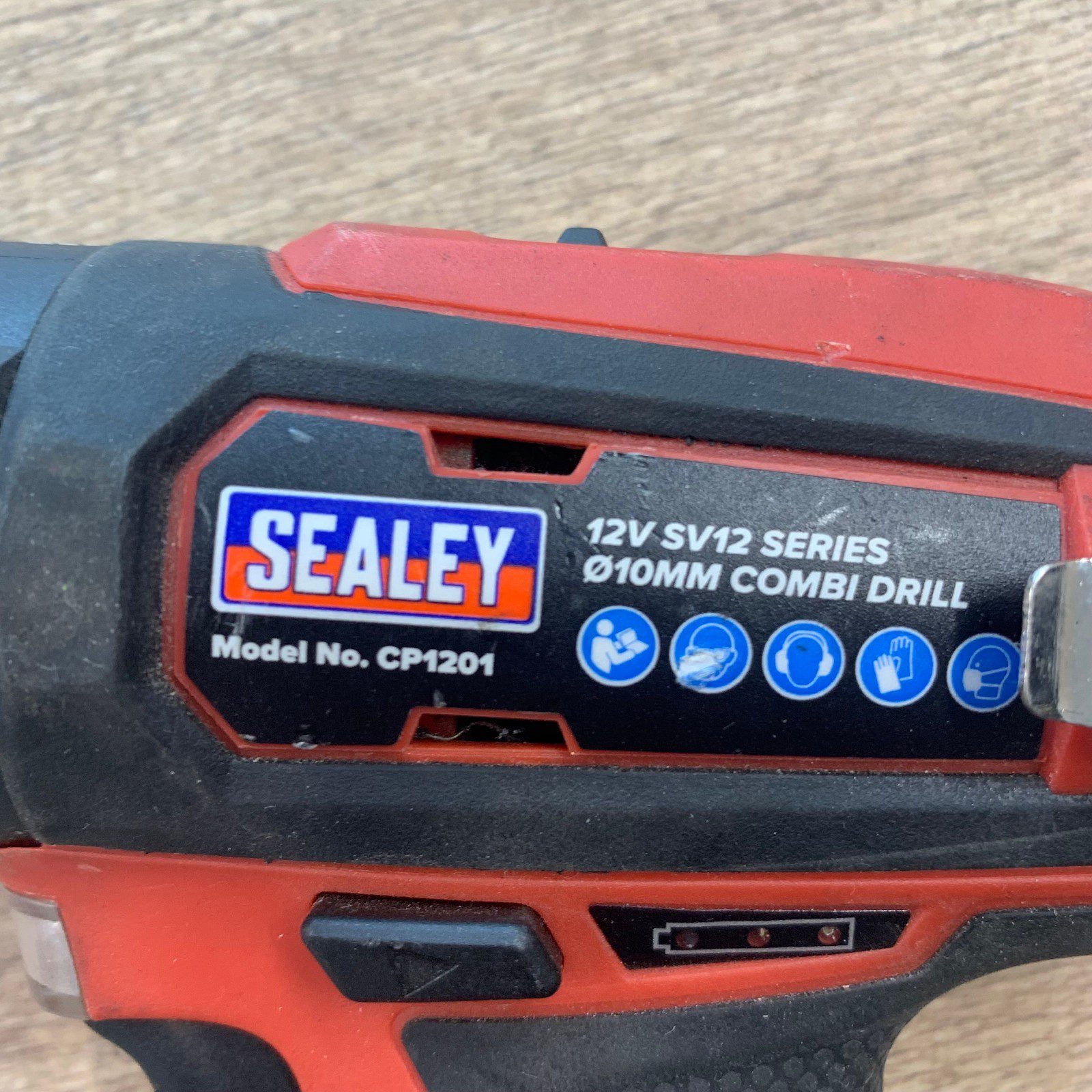 Sealey CP1201 12V SV12 Series 10mm Combi Drill Body Only Used Cordless - Image 4