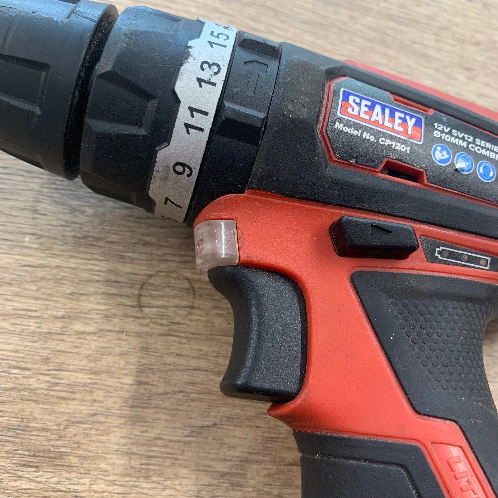 Sealey CP1201 12V SV12 Series 10mm Combi Drill Body Only Used Cordless - Image 14