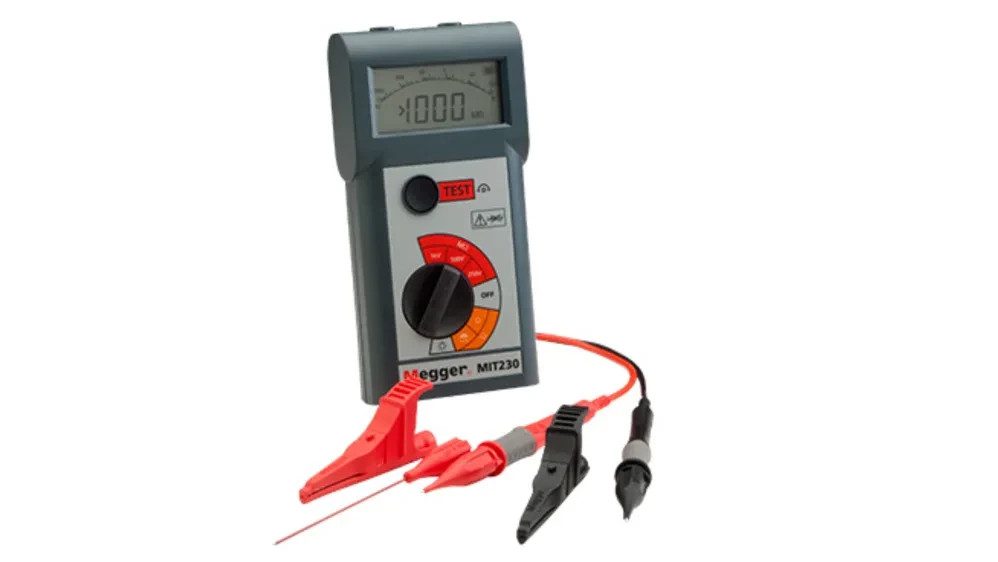 Megger MIT230 Insulation Continuity Tester With Leads Case New - Image 2