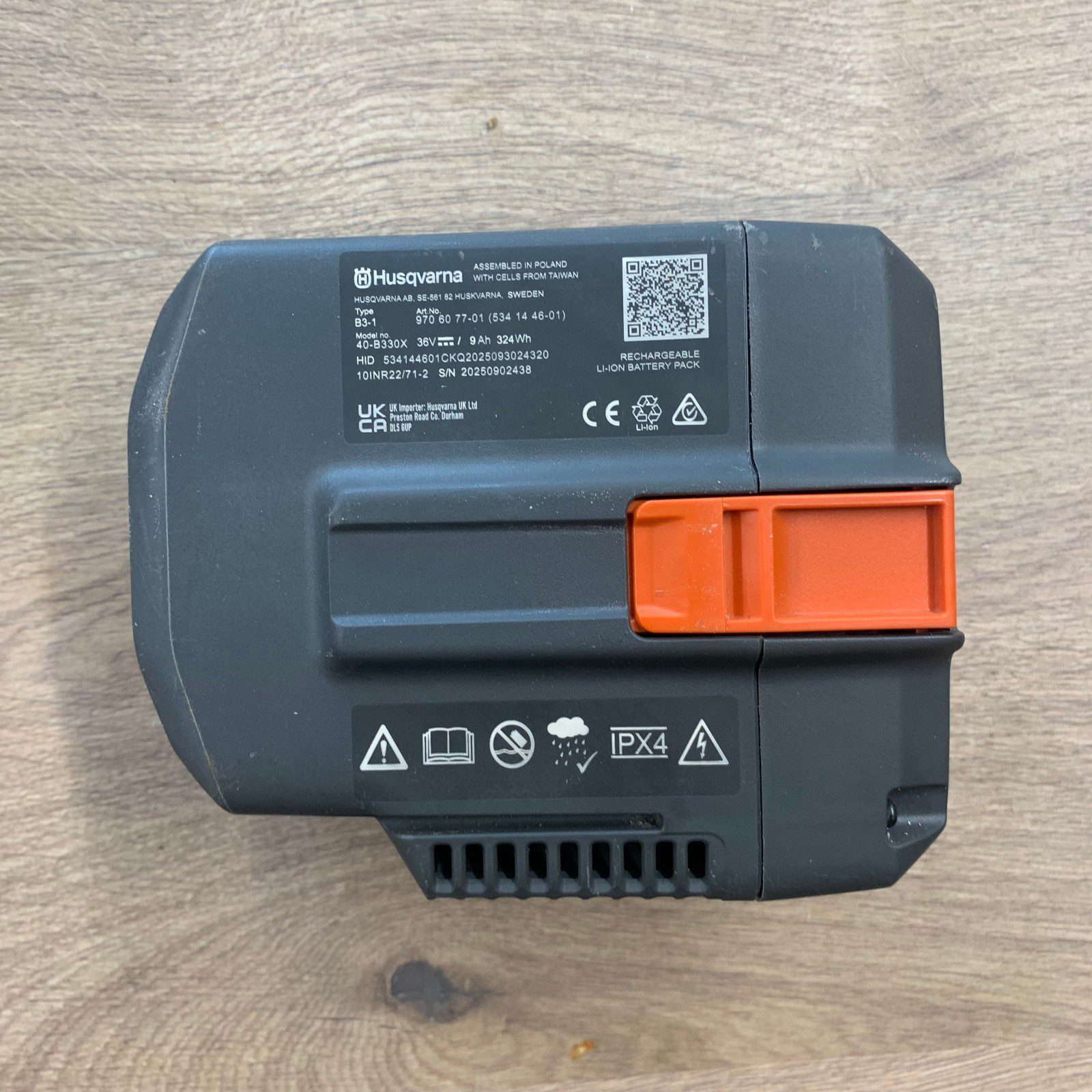 Husqvarna 540i XP Cordless Chainsaw 36V Battery Charger Bar Chain Used - Image 12