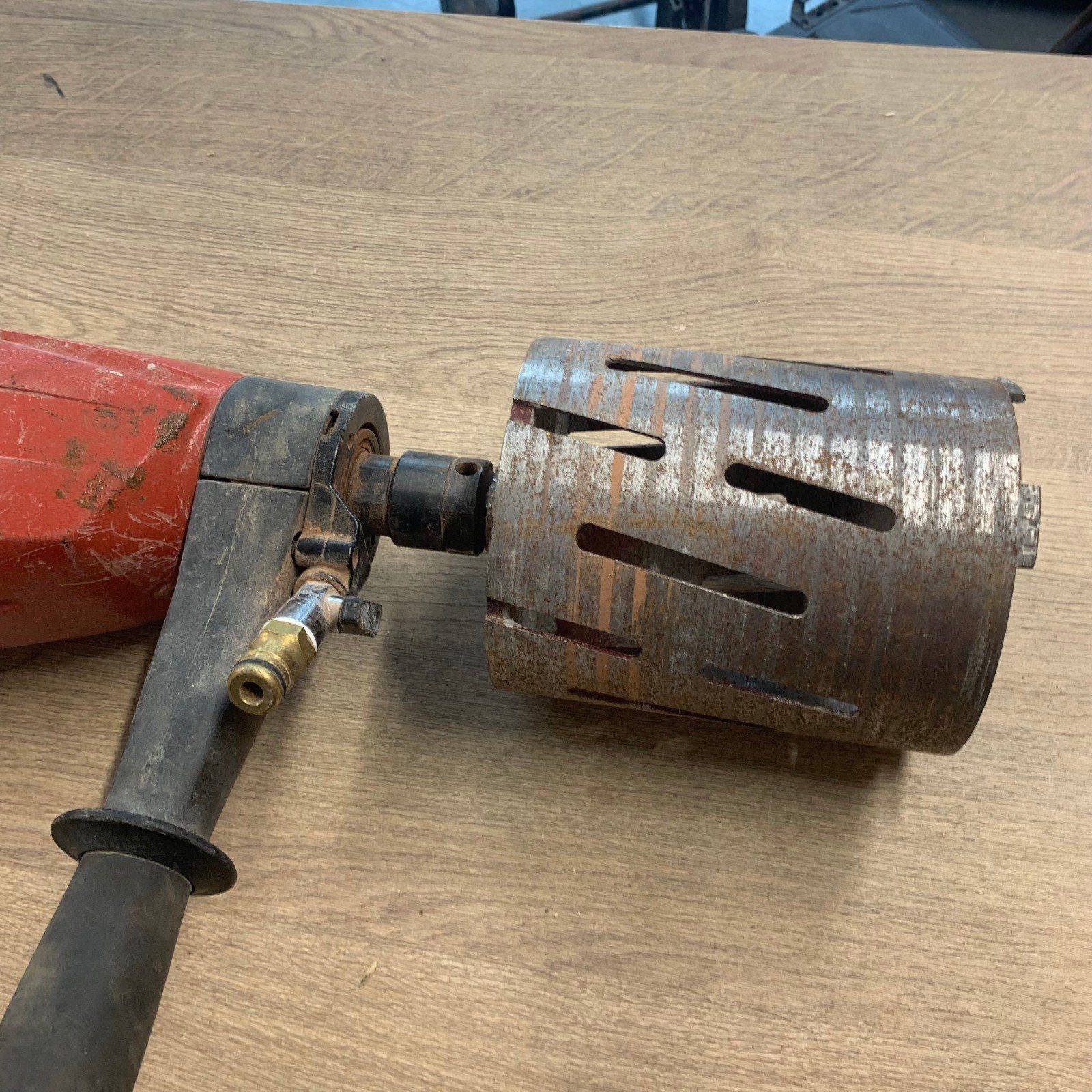 Hilti DD 110-W Diamond Core Drill 110V With Core Drill Bits Used - Image 12