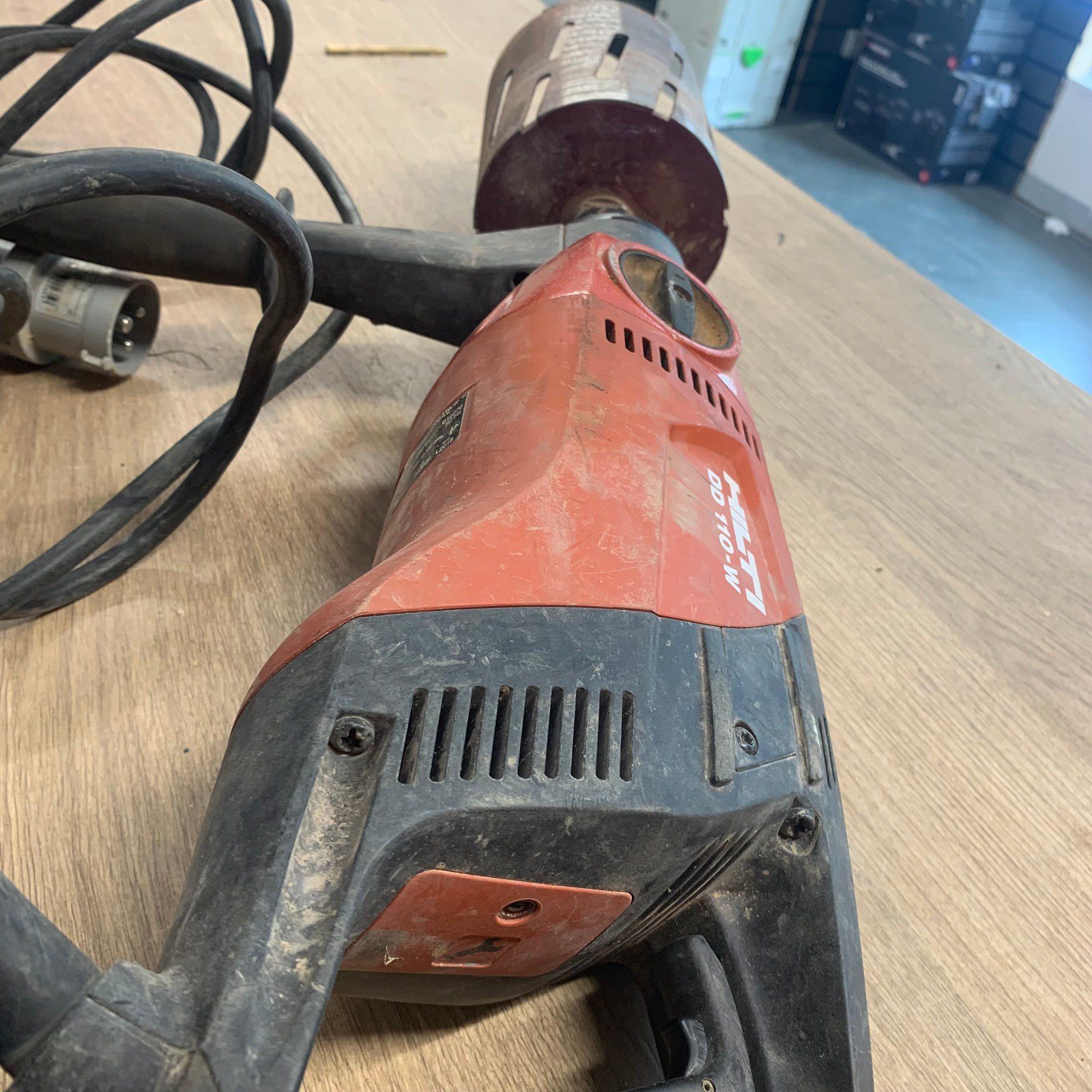 Hilti DD 110-W Diamond Core Drill 110V With Core Drill Bits Used - Image 13