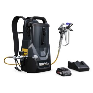Wagner SprayPack 18V Cordless Airless Paint Sprayer Kit Battery Charger Boxed