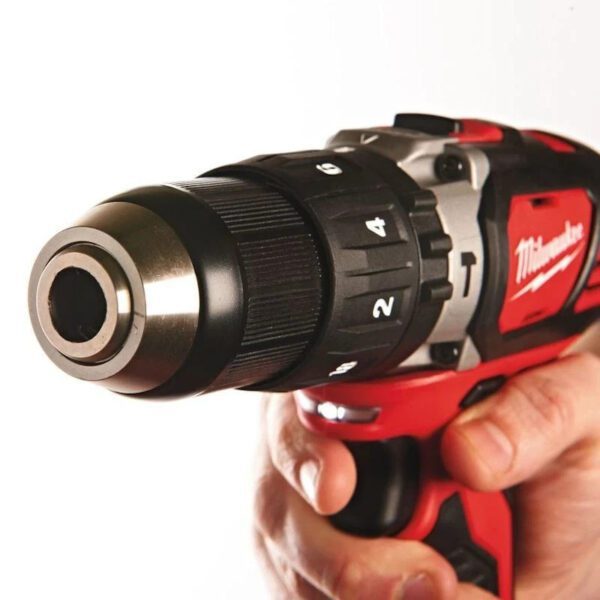 Milwaukee M18 BPD-402C Combi Drill Kit 18V 2x 4.0Ah Batteries Charger Case