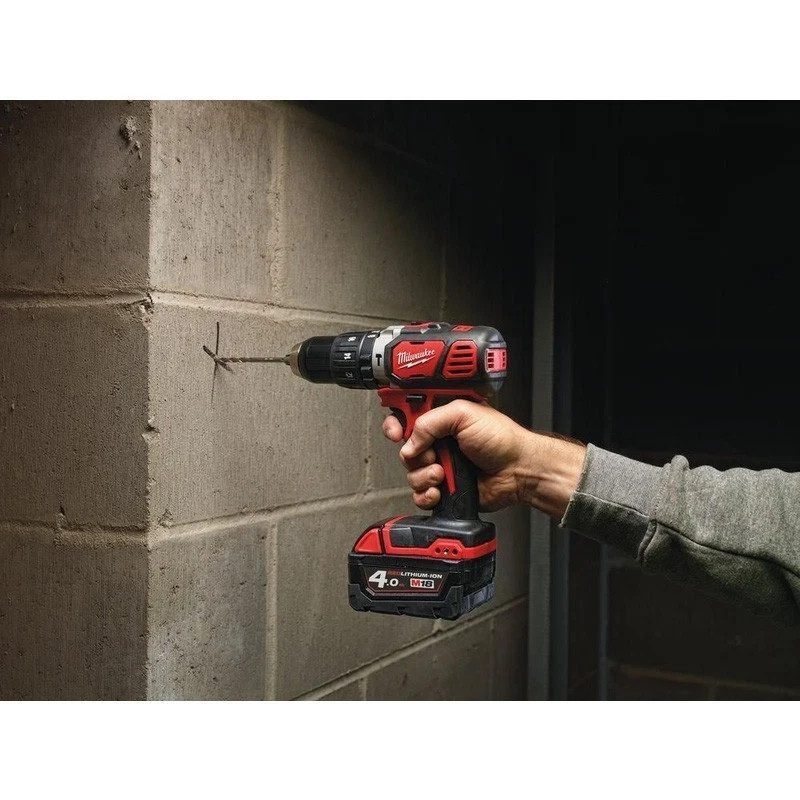 Milwaukee M18 BPD-402C Combi Drill Kit 18V 2x 4.0Ah Batteries Charger Case - Image 8