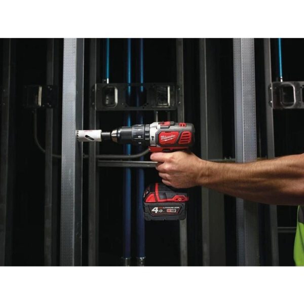 Milwaukee M18 BPD-402C Combi Drill Kit 18V 2x 4.0Ah Batteries Charger Case