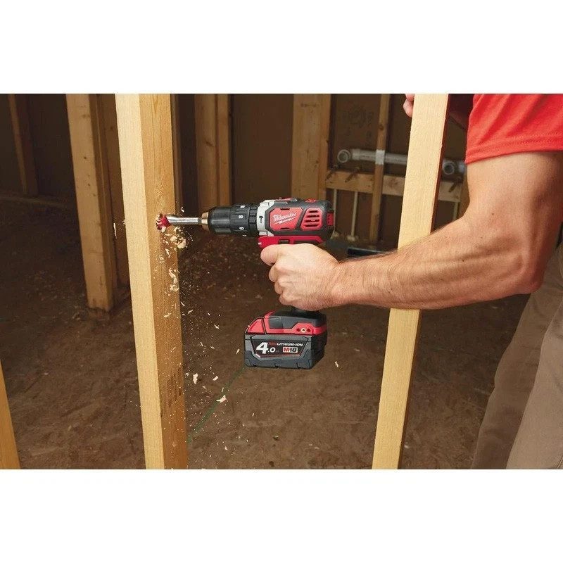 Milwaukee M18 BPD-402C Combi Drill Kit 18V 2x 4.0Ah Batteries Charger Case - Image 11