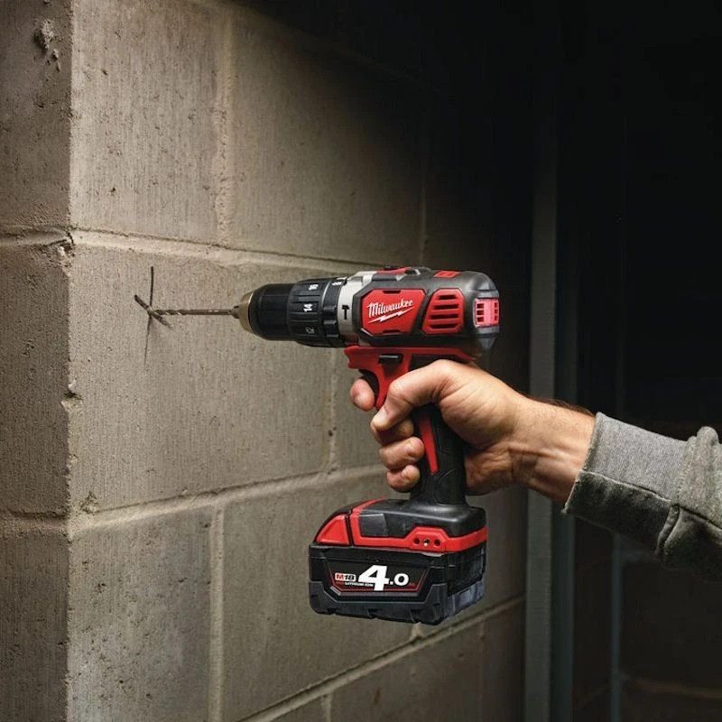 Milwaukee M18 BPD-402C Combi Drill Kit 18V 2x 4.0Ah Batteries Charger Case - Image 13