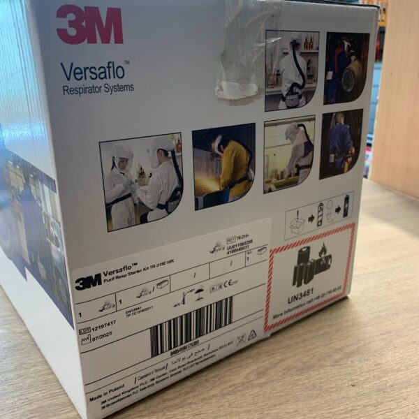 3M Versaflo TR-315E HIK Respirator Starter Kit Adflo Unit Battery Hose Belt Box