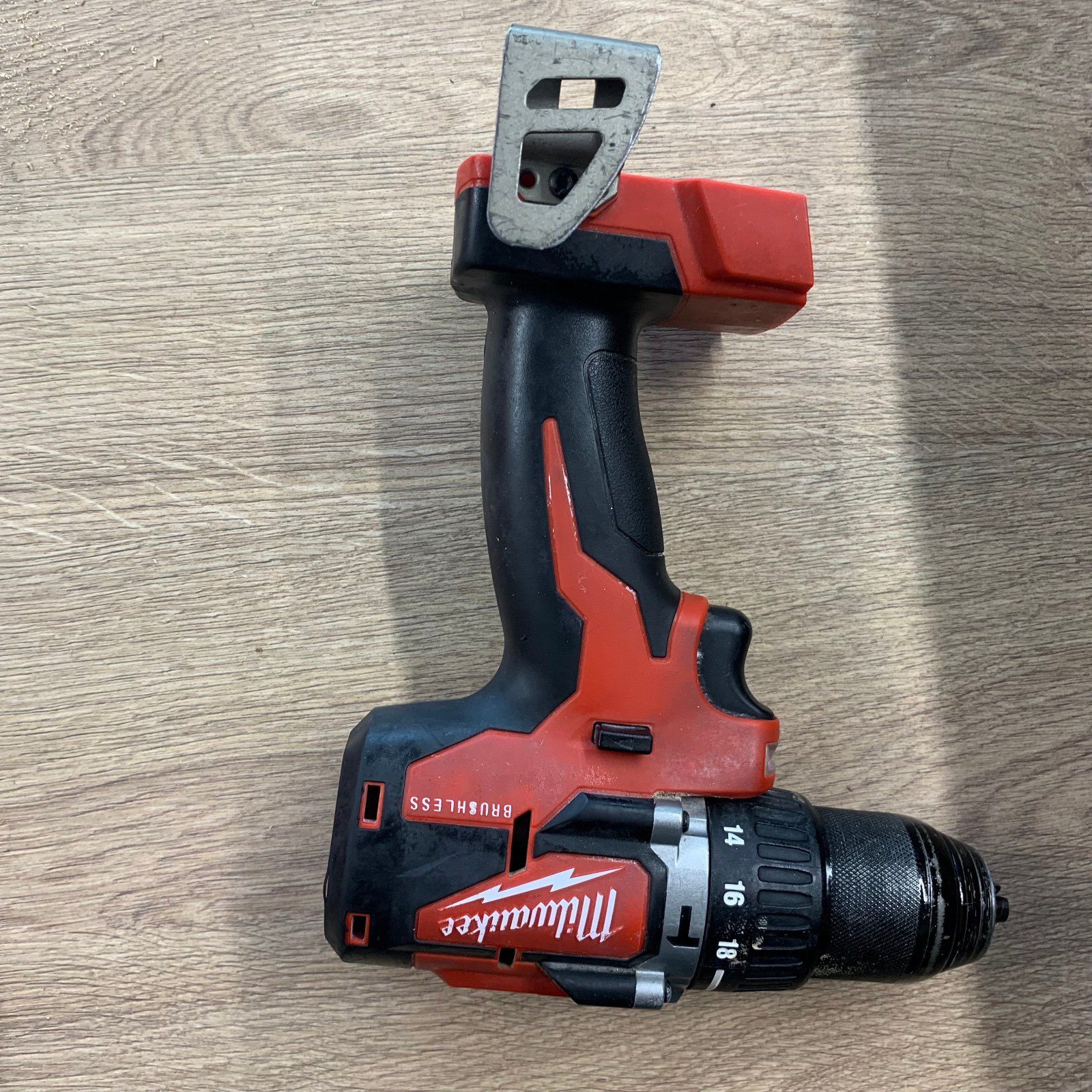 Milwaukee M18 CBLPD 18V Brushless Combi Drill Body Only Cordless Drill Driver - Image 4