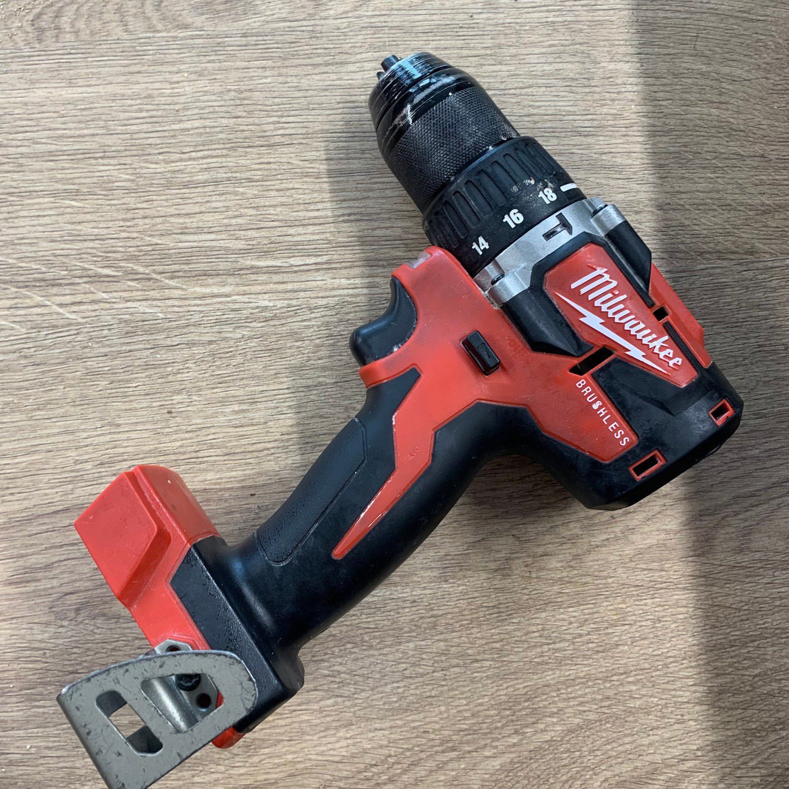 Milwaukee M18 CBLPD 18V Brushless Combi Drill Body Only Cordless Drill Driver - Image 6