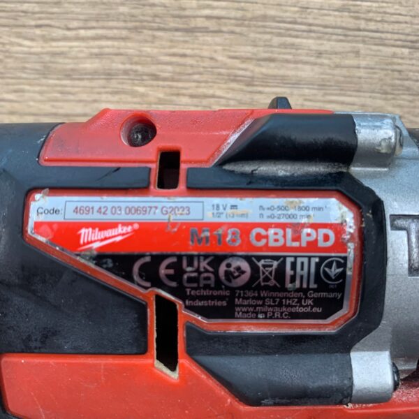Milwaukee M18 CBLPD 18V Brushless Combi Drill Body Only Cordless Drill Driver