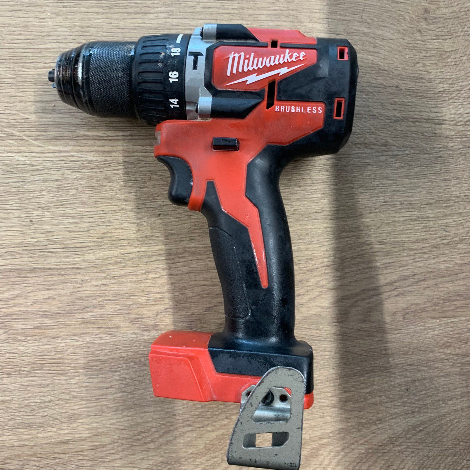 Milwaukee M18 CBLPD 18V Brushless Combi Drill Body Only Cordless Drill Driver - Image 13