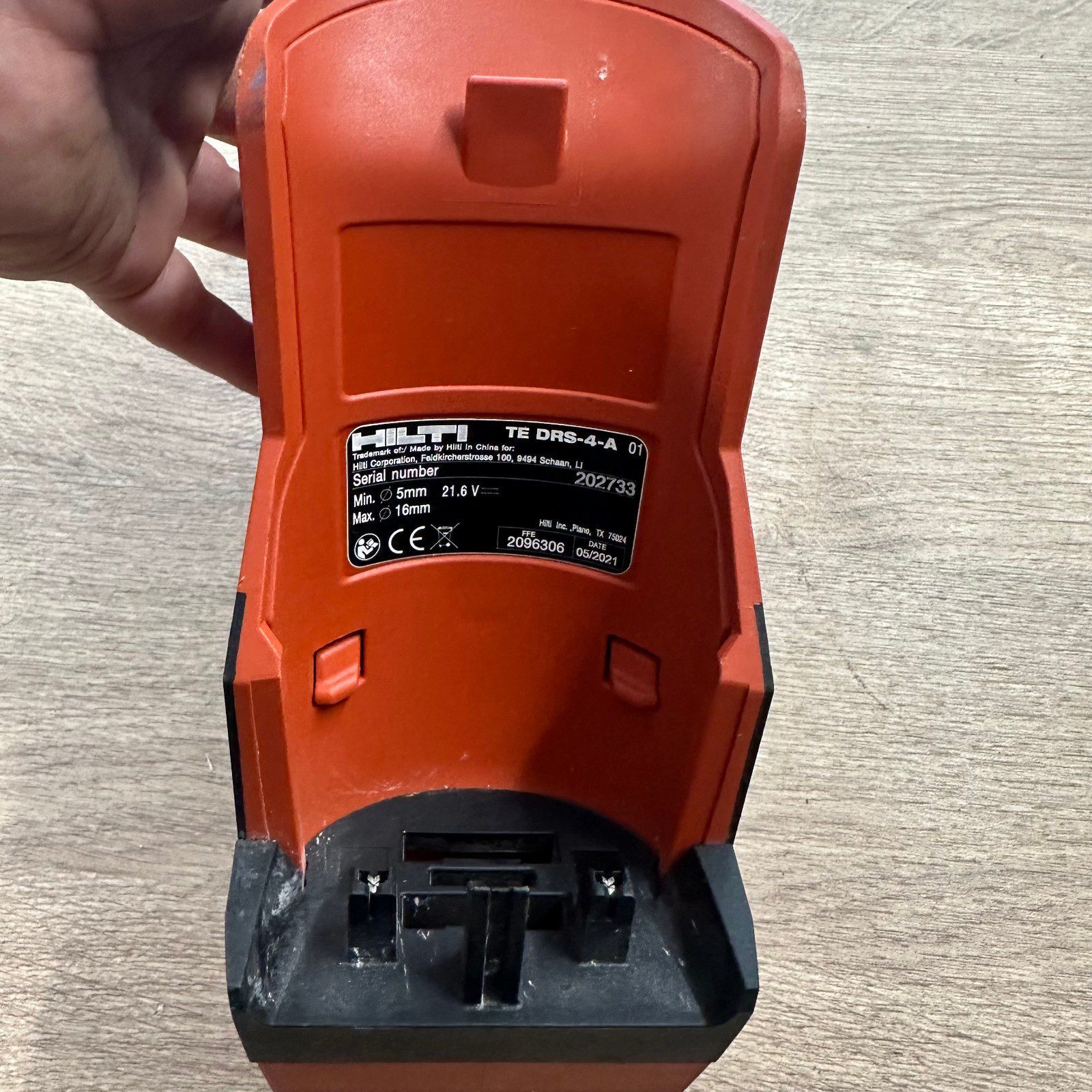 Hilti TE DRS-4-A Dust Removal System 21.6V For SDS Plus Rotary Hammer - Image 4