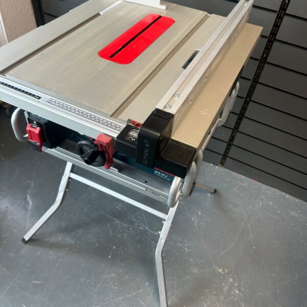 Bosch GTS 10 J Professional Table Saw 240V With Stand Blade Fence And Accessorie
