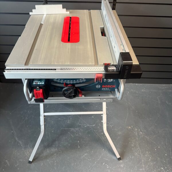 Bosch GTS 10 J Professional Table Saw 240V With Stand Blade Fence And Accessorie