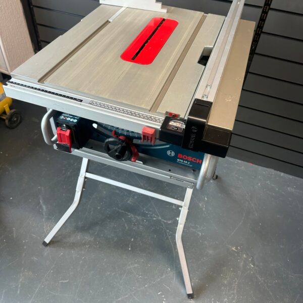 Bosch GTS 10 J Professional Table Saw 240V With Stand Blade Fence And Accessorie
