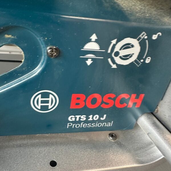 Bosch GTS 10 J Professional Table Saw 240V With Stand Blade Fence And Accessorie