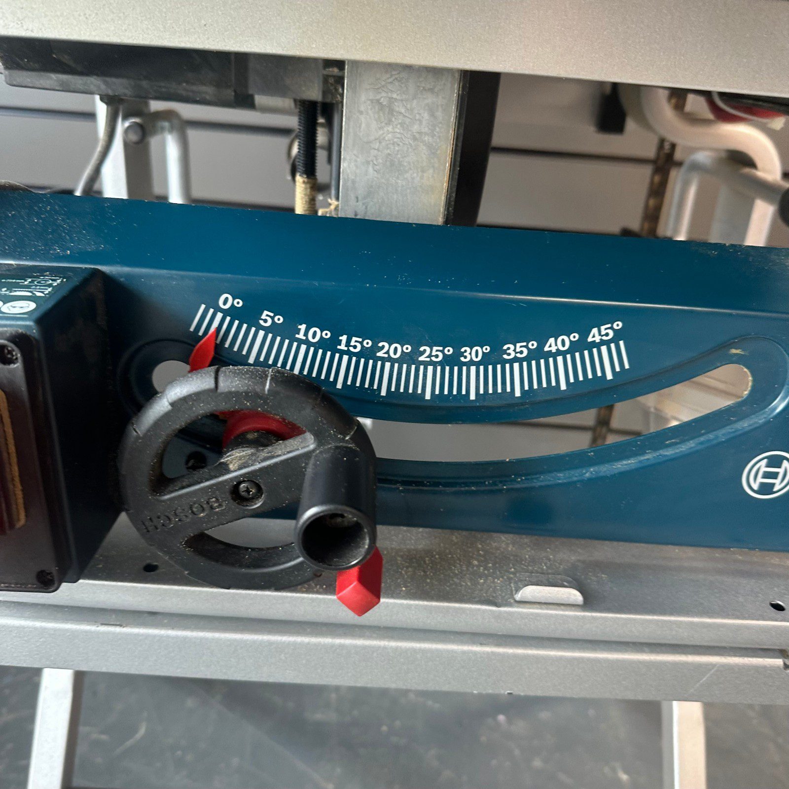 Bosch GTS 10 J Professional Table Saw 240V With Stand Blade Fence And Accessorie - Image 23