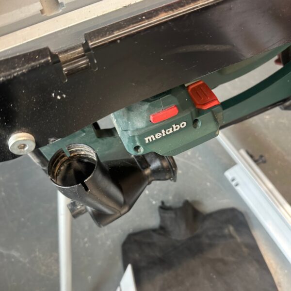 Metabo TS 36-18 LTX BL 254 36V Cordless Battery Table Saw With Stand Accessories