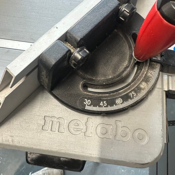 Metabo TS 36-18 LTX BL 254 36V Cordless Battery Table Saw With Stand Accessories