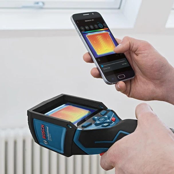 Bosch GTC 400 C Professional Thermal Camera 12V Kit With Charger Case - Image 7
