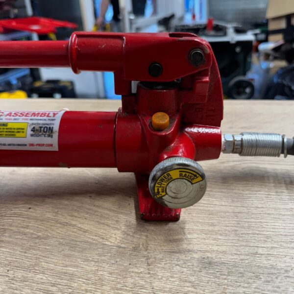 Uni-Prop UPHA-17-A Hydraulic Assembly Mechanical Pump 4 Ton With Hose Case Manua
