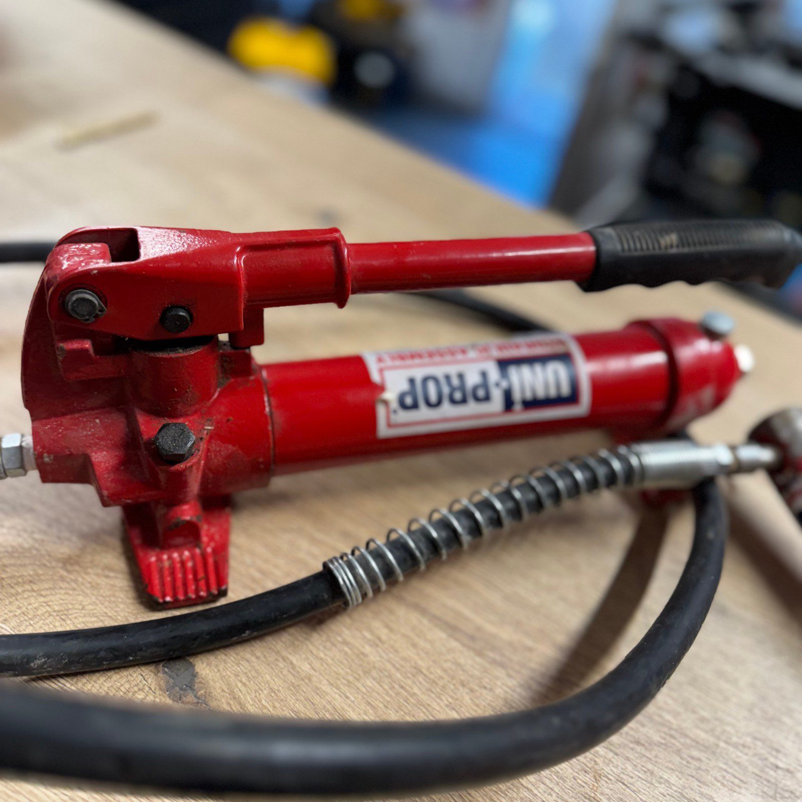 Uni-Prop UPHA-17-A Hydraulic Assembly Mechanical Pump 4 Ton With Hose Case Manua - Image 11