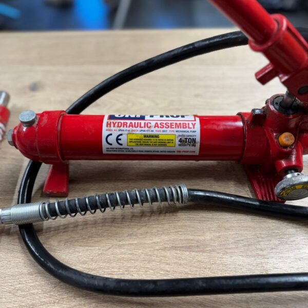 Uni-Prop UPHA-17-A Hydraulic Assembly Mechanical Pump 4 Ton With Hose Case Manua