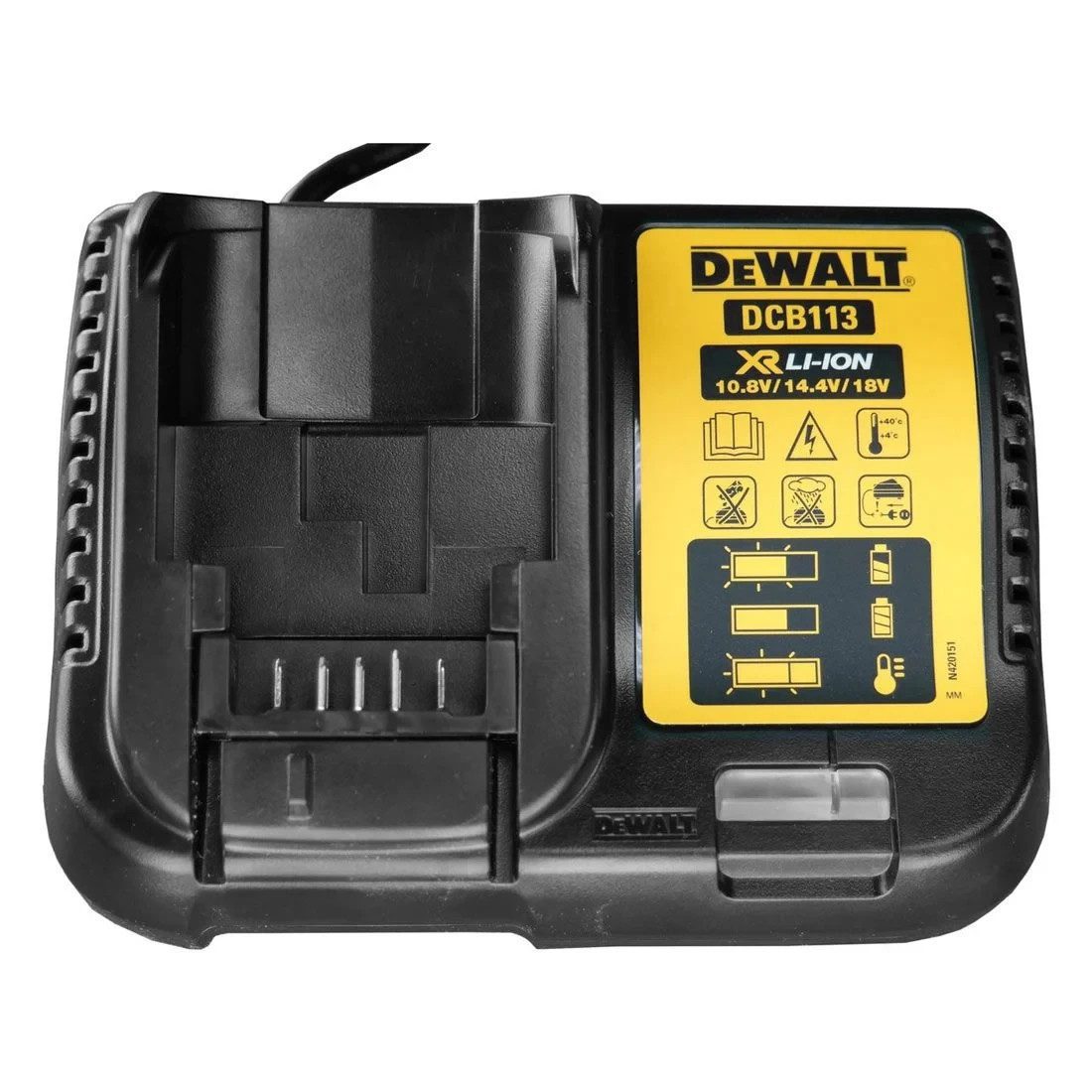 DeWalt DCB113 XR Li-Ion Battery Charger 10.8V 12V 14.4V 18V - Image 1