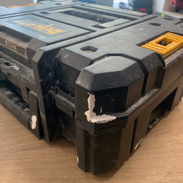 DeWalt TSTAK Tool Case Storage Box Carry Case Empty Tough Toolbox Used Case Only