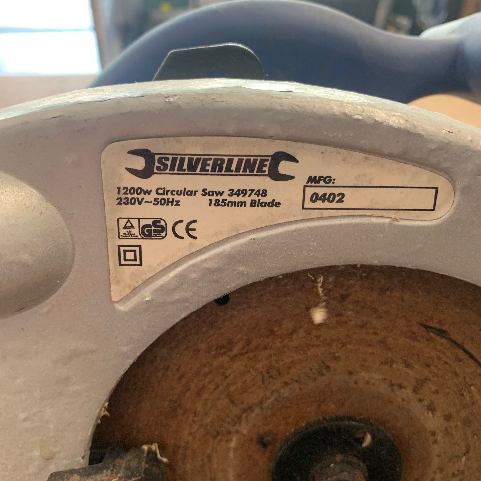Silverline 349748 Circular Saw 1200W 185mm Blade 230V Electric Wood Saw - Image 2