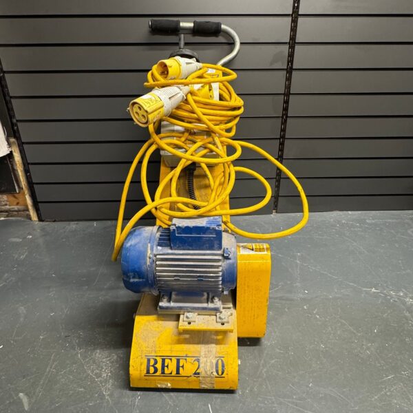 SPE BEF200 Surface Preparation Equipment 110V Electric Floor Prep Machine Used