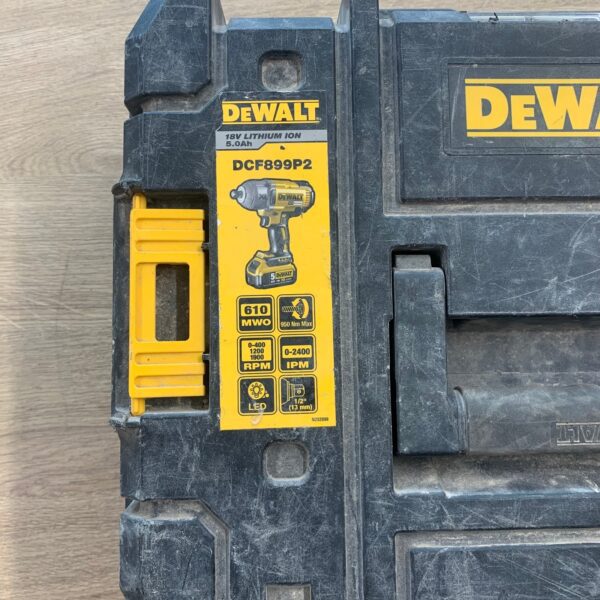 DeWalt DCF899P2 XR Impact Wrench Carry Case Empty Storage Box Only