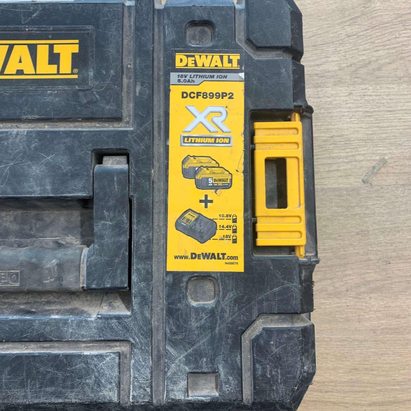DeWalt DCF899P2 XR Impact Wrench Carry Case Empty Storage Box Only - Image 3