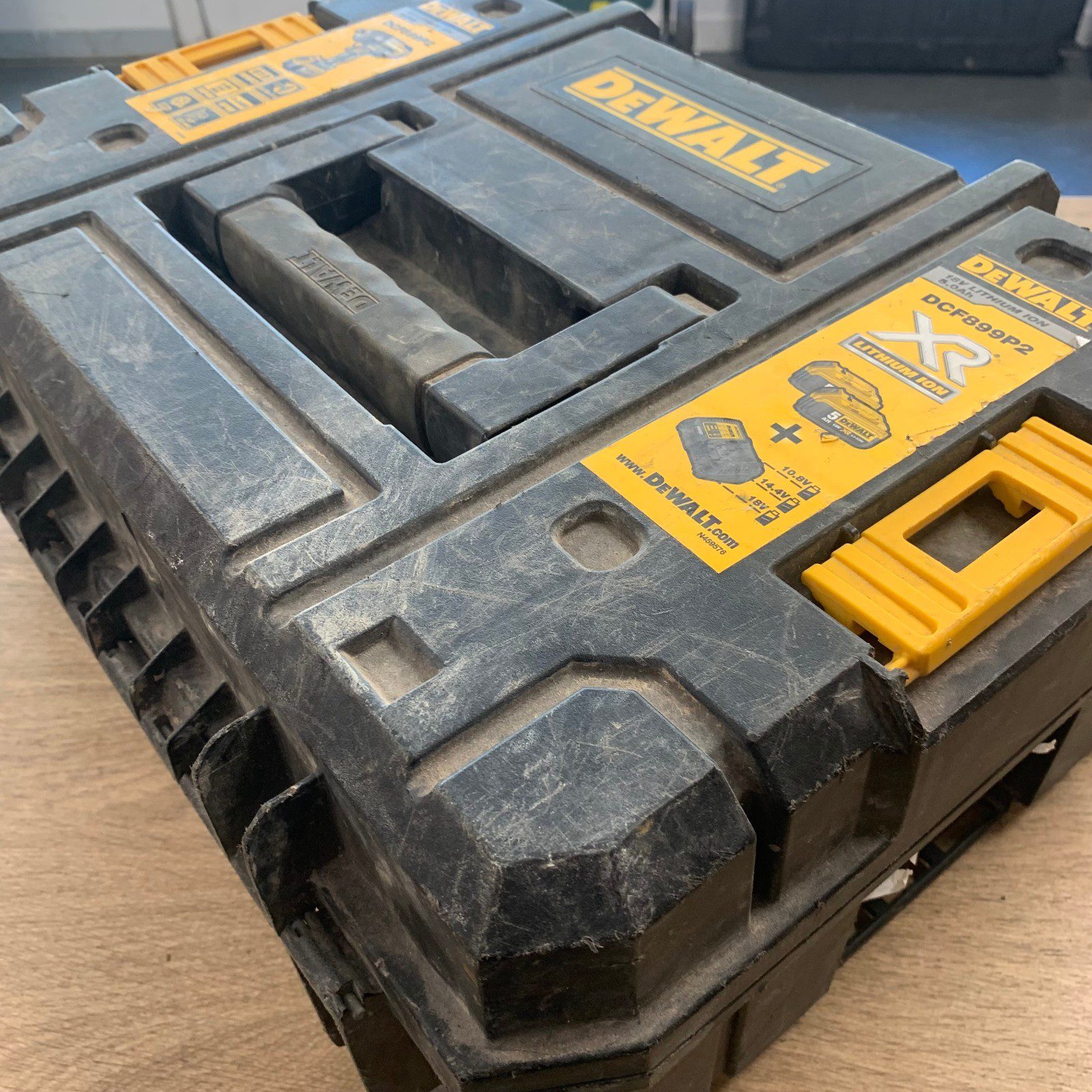 DeWalt DCF899P2 XR Impact Wrench Carry Case Empty Storage Box Only - Image 7