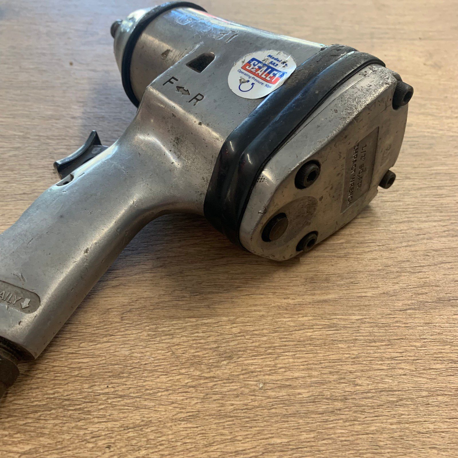 Sealey SA2 1/2" Square Drive Air Impact Wrench Pneumatic 90 PSI Used - Image 5