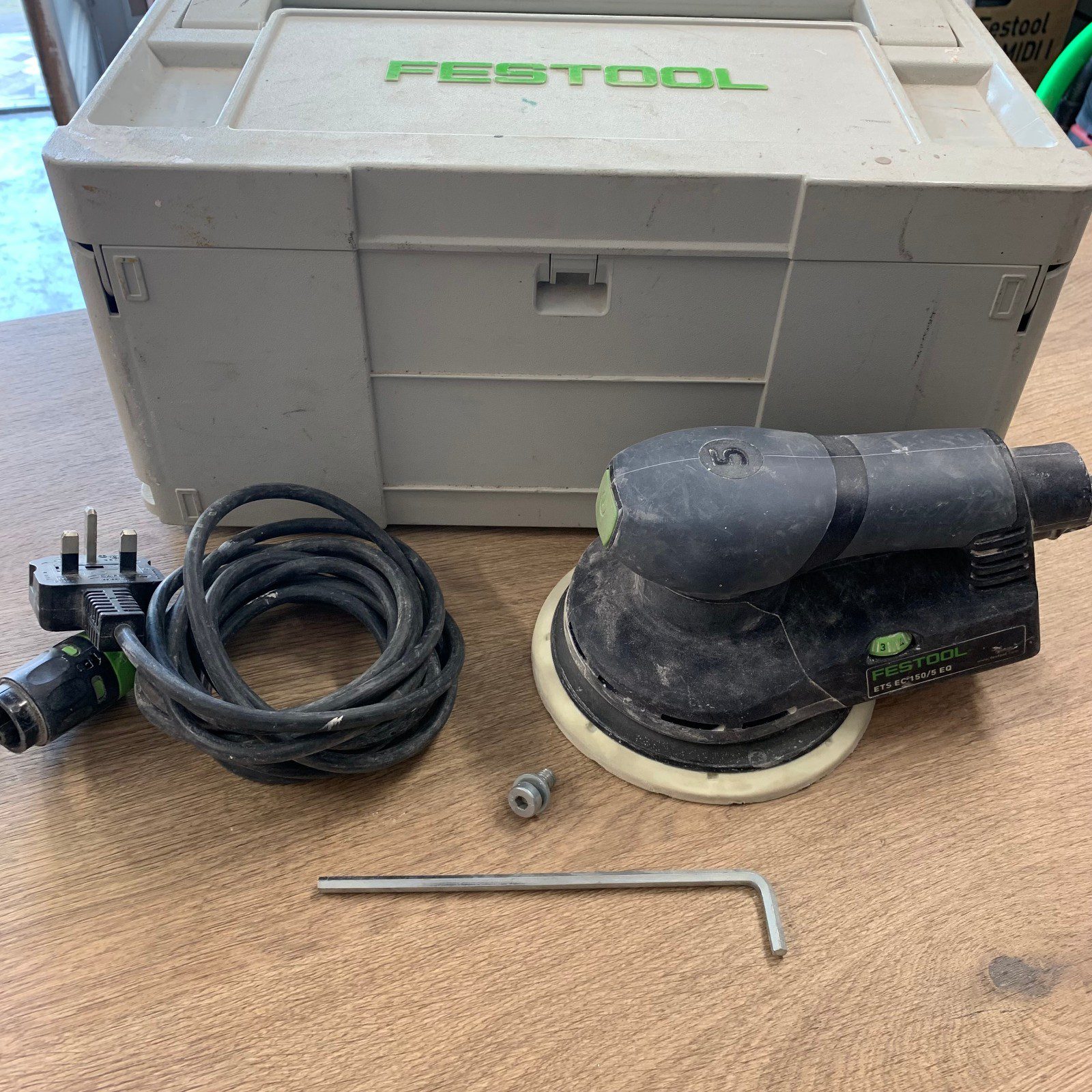 Festool ETS EC 150/5 EQ 240V Random Orbital Sander 150mm With Systainer Case - Image 19