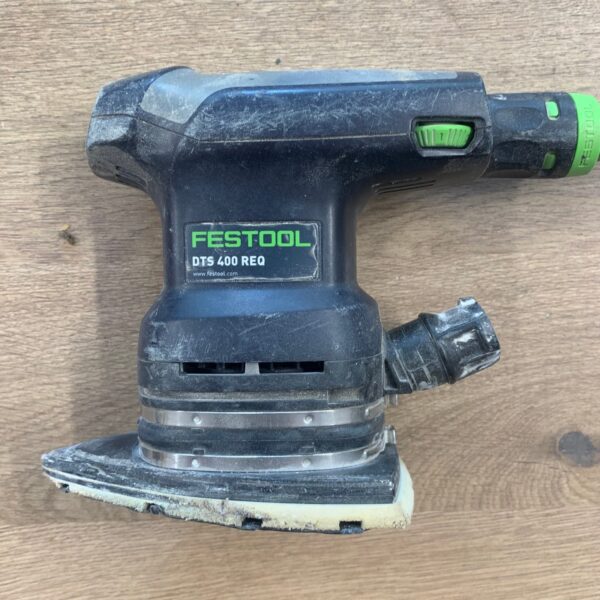 Festool DTS 400 REQ-Plus 240V Delta Sander 250W Systainer Accessory Set Used Kit