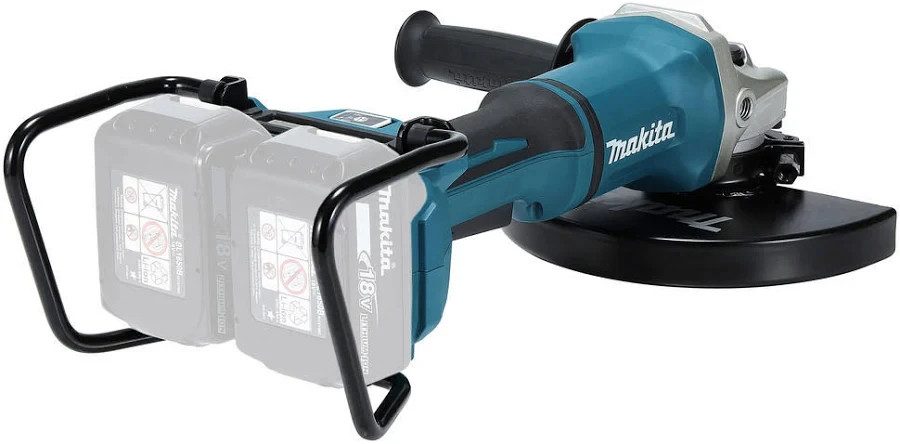 Makita DGA901 Twin 18v LXT AWS 230mm Brushless Angle Grinder Body Only - Image 7