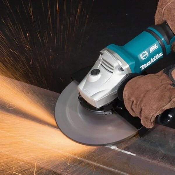 Makita DGA901 Twin 18v LXT AWS 230mm Brushless Angle Grinder Body Only