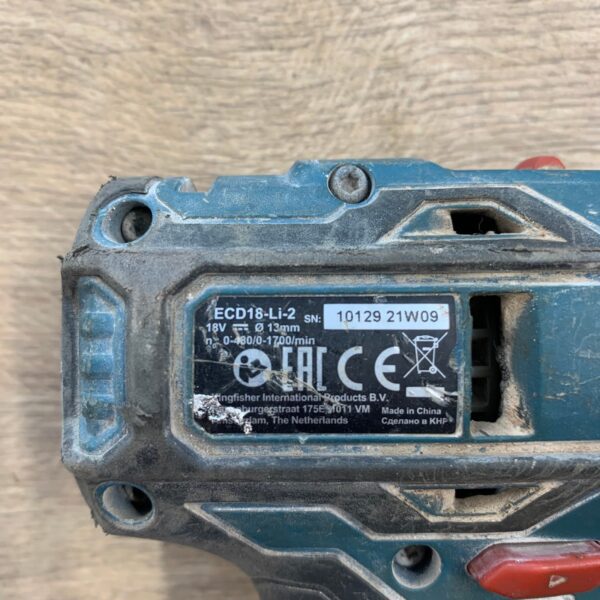 Erbauer EXT Brushless ECD18-Li-2 18V Cordless Drill Driver Body Only Used
